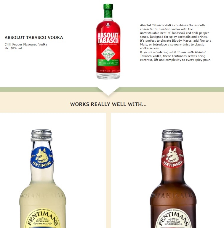 recept tabasco x fentimans